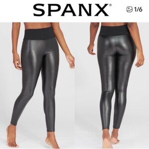 NWOT ASSETS BY SPANX Jet Black Leggings